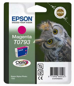 Original Epson T0793 Magenta Ink Cartridge
