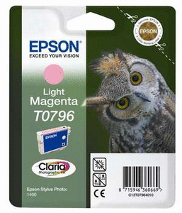 Original Epson T0796 Photo Magenta Ink Cartridge
