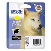 Original Epson T0964 Yellow Ink Cartridge 
