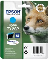 Original Epson T1282 Cyan Ink Cartridge 
