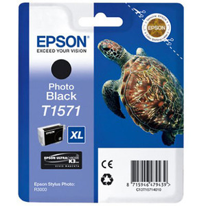 
	Original Epson T1571 Photo Black Ink Cartridge
