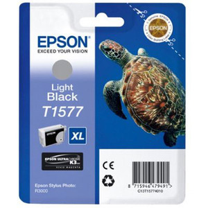 Original Epson T1577 Light Black Ink Cartridge 