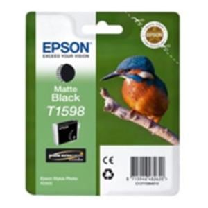 Original Epson T1598 Matt Black Ink Cartridge 