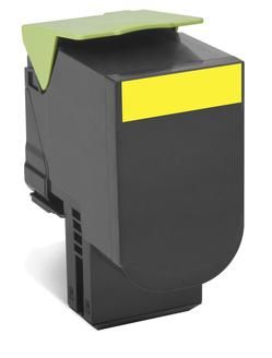 Compatible Lexmark C540H1YG High Capacity Yellow Toner Cartridge