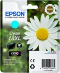 Original Epson 18XL High Capacity Cyan Ink Cartridge (T1812)