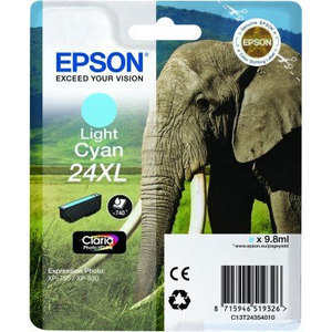 
	Epson Original T2435 Light Cyan High Capacity Ink Cartridge (24XL)
