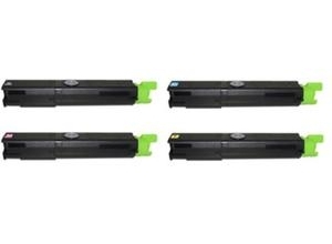 Compatible Oki 4345943 Set Of 4 Toner Cartridges (Black,Cyan,Magenta,Yellow)
