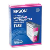 Original Epson T488 Magenta Ink Cartridge 
