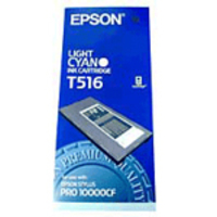 Original Epson T516 Light Cyan Ink Cartridge  