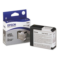 Original Epson T5807 Light Black Ink Cartridge&nbsp; 

