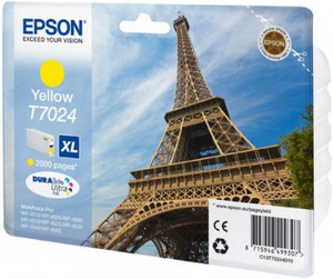 Original Epson T7024 XL Yellow Ink Cartridge