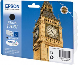 
	Epson Original T7031 Black Ink Cartridge
