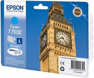 Epson Original T7032 Cyan Ink Cartridge
