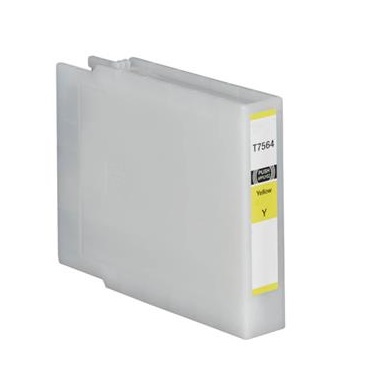 Compatible Epson T7554 Yellow High Capacity Ink Cartridge