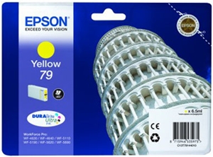 Original Epson 79 Yellow Ink Cartridge (C13T79144010)