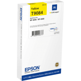 Original Epson T9084 Yellow High Capacity Inkjet Cartridge (C13T908440)