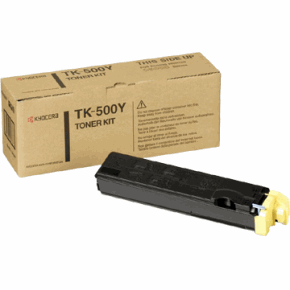 Original Kyocera TK-500Y Yellow Toner Cartridge