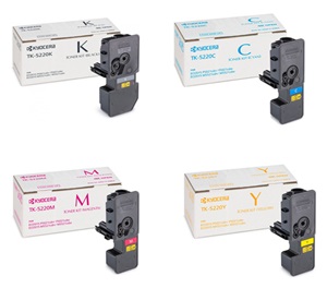 Original Kyocera TK-5220 Toner Cartridge 4 Colour Mulitpack (Black/Cyan/Magenta/Yellow)