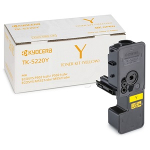 Original Kyocera TK-5220Y Yellow Toner Cartridge (1T02R9ANL1)