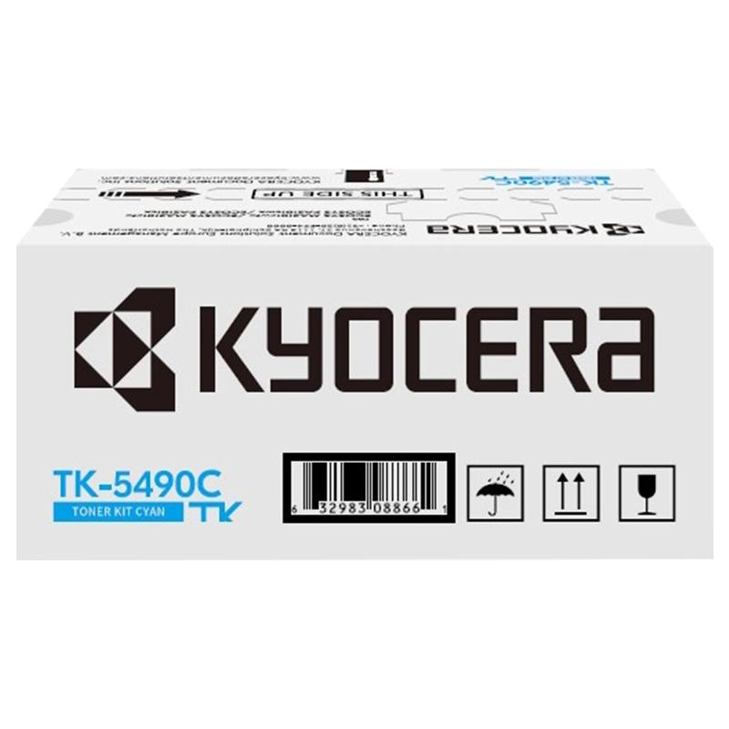 Original Kyocera TK-5490C Cyan Toner Cartridge