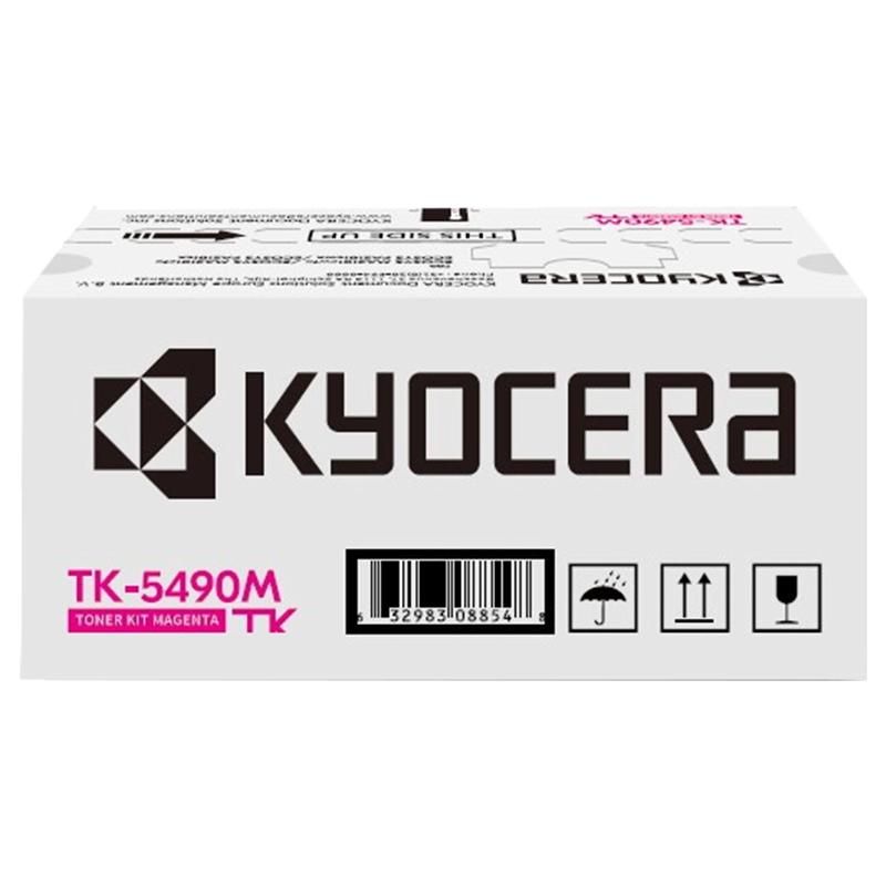 Original Kyocera TK-5490M Magenta Toner Cartridge