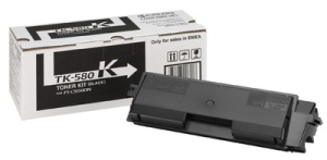 Kyocera  Original TK580K Black Toner Cartridge (TK-580K)