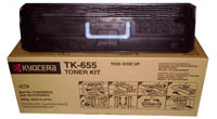 Original Kyocera Mita TK-655 Black Toner Cartridge