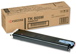 Original Kyocera TK-805M Magenta Toner Cartridge