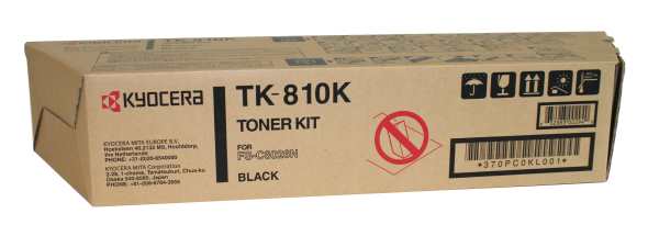 Original TK-810K Kyocera Black Toner Cartridge