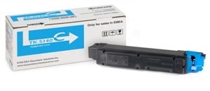 Original Kyocera TK-5140C Cyan Toner Cartridge (TK5140C)