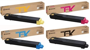 Kyocera Original TK8115 4 Colour Toner Cartridge Multipack (TK8115BK/C/M/Y)