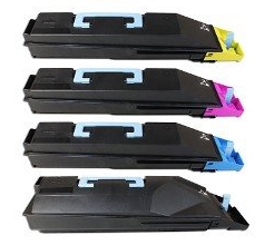 Compatible Kyocera TK865 Set Of 4 Toner Cartridges (Black/Cyan/Magenta/Yellow)
