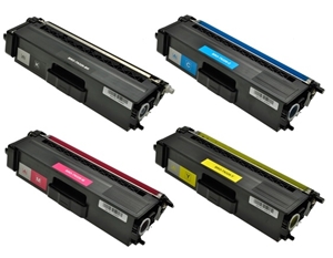 Compatible Brother TN321 set Of 4 Toner Cartridges (Black/Cyan/Magenta/Yellow)