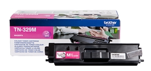 Original Brother TN329M Extra High Capacity Magenta Toner Cartridge (TN-329M)