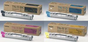 Brother Original TN11 Toner Cartridge Multipack (TN11BK/TN11C/TN11M/TN11Y)