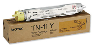 Original Brother TN11Y Yellow Toner Cartridge