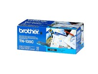 Original Brother TN135C Cyan Toner Cartridge