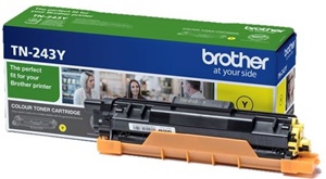 Original Brother TN-243Y Yellow Toner Cartridge (TN243Y)