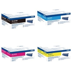 Brother Original TN-421 4 Colour Toner Cartridge Multipack (TN421BK/C//Y)