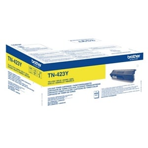 Original Brother TN-423Y Yellow High Capacity Toner Cartridge (TN423Y)