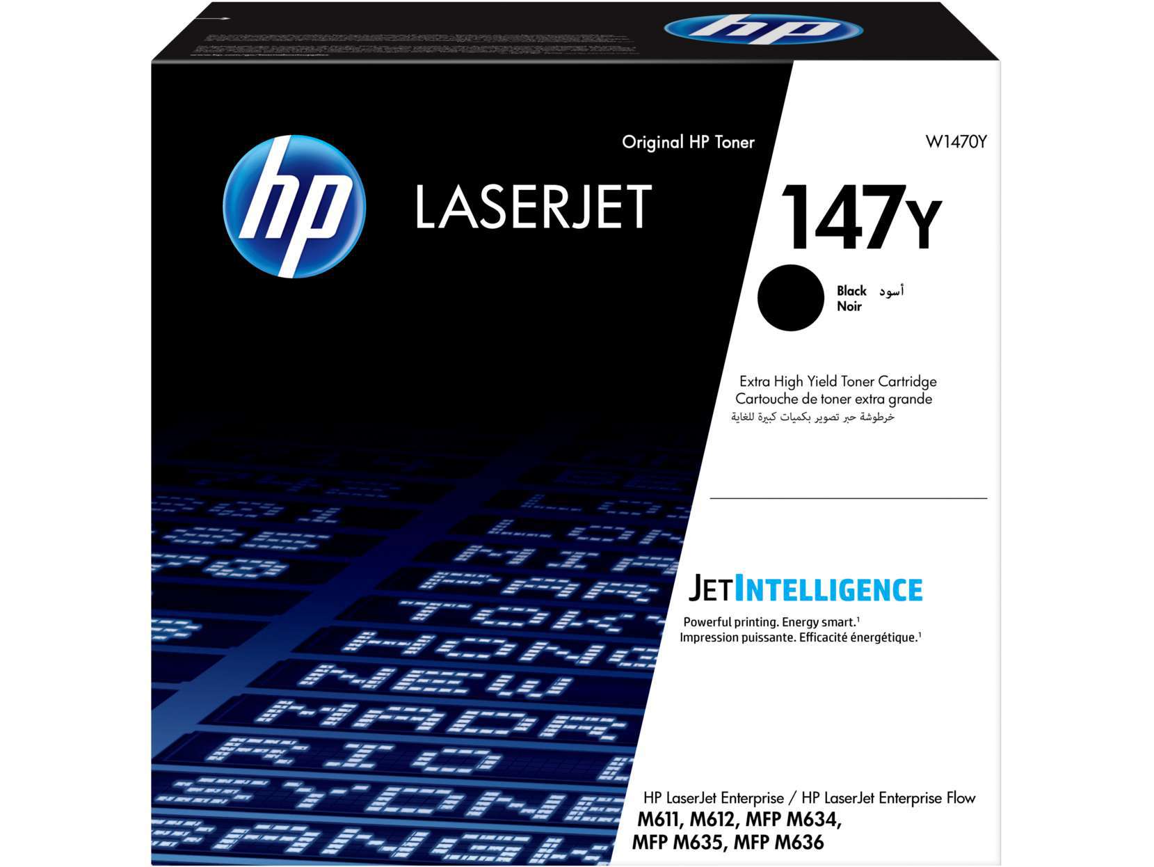 Original HP 147Y Black Extra High Capacity Toner Cartridge W1470Y