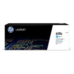 HP Original 658X Cyan High Capacity Toner Cartridge (W2001X)