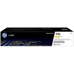 Original HP 117A Yellow Toner Cartridge (W2072A)