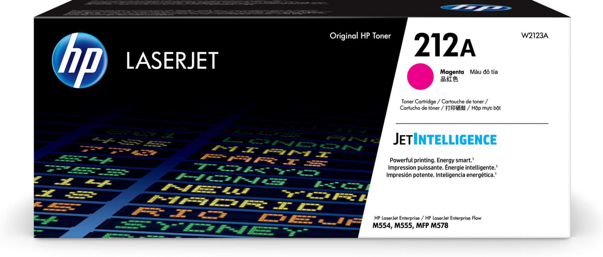 Original HP 212A Magenta Toner Cartridge W2123A