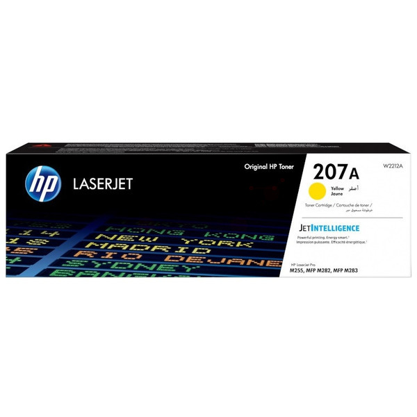 HP Original 207A Yellow Toner Cartridge W2212A