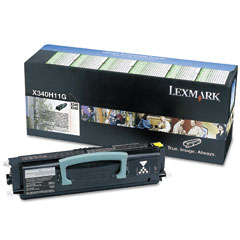 
	Original Lexmark X340H11G Black Toner Cartridge
