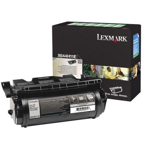 
	Original Lexmark X644H11E Black Toner Cartridge
