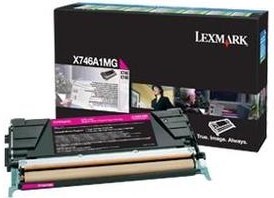 Lexmark Original X746A1MG Magenta Toner Cartridge