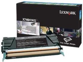 Lexmark Original X746H1KG Black High Capacity Toner Cartridge