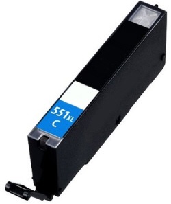 Canon Compatible CLI-551CXL High Capacity Cyan Ink Cartridge